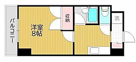 岡山県岡山市北区伊島町2丁目（賃貸マンション1K・4階・24.51㎡） その2