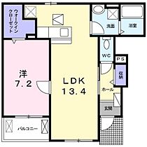 岡山県岡山市北区御津野々口（賃貸アパート1LDK・1階・50.03㎡） その2