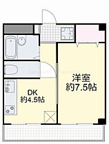 岡山県岡山市北区富町1丁目（賃貸マンション1DK・5階・27.36㎡） その2