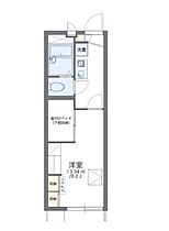 岡山県岡山市中区桜橋3丁目（賃貸アパート1K・2階・22.35㎡） その2