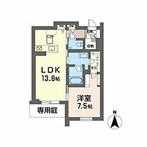 岡山県岡山市北区上中野1丁目（賃貸マンション1LDK・1階・51.85㎡） その2