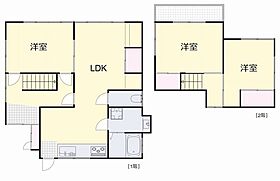 岡山県岡山市南区福田（賃貸一戸建3LDK・--・72.86㎡） その2