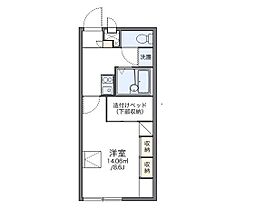 岡山県岡山市北区新屋敷町1丁目（賃貸アパート1K・1階・23.18㎡） その2