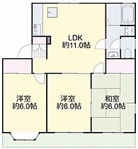 アヴェニール倉益B  ｜ 岡山県岡山市中区倉益（賃貸アパート3LDK・1階・60.45㎡） その2