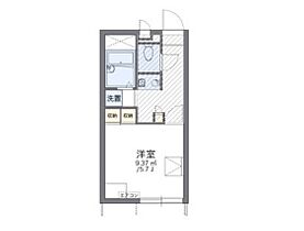 レオパレスジェイ新福  ｜ 岡山県岡山市南区新福1丁目（賃貸アパート1K・1階・20.28㎡） その2