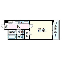 フィネス昭和町II  ｜ 岡山県岡山市北区昭和町（賃貸マンション1K・1階・25.00㎡） その2