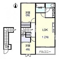 ロッコレジデンス  ｜ 岡山県岡山市北区中仙道1丁目（賃貸アパート2LDK・2階・51.95㎡） その2