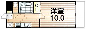 ベルメゾン津島  ｜ 岡山県岡山市北区津島西坂2丁目（賃貸マンション1K・1階・23.00㎡） その2