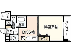 COCO学南町  ｜ 岡山県岡山市北区学南町2丁目（賃貸マンション1DK・1階・30.71㎡） その2