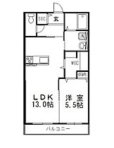 プロフェッサS＆Y  ｜ 岡山県岡山市中区藤原西町1丁目（賃貸アパート1LDK・1階・44.60㎡） その2