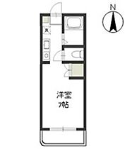 プリ・メゾン岡山津倉  ｜ 岡山県岡山市北区津倉町2丁目（賃貸マンション1K・2階・20.88㎡） その2