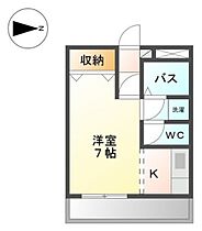 グランディール  ｜ 岡山県岡山市東区宍甘（賃貸アパート1K・1階・22.50㎡） その2