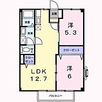 ニューシティアルカディア  ｜ 岡山県岡山市中区沢田（賃貸アパート2LDK・2階・52.17㎡） その2