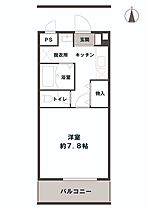 ソフィア今  ｜ 岡山県岡山市北区今6丁目（賃貸マンション1K・1階・26.64㎡） その2