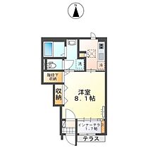 ウィステリア  ｜ 岡山県岡山市東区藤井（賃貸アパート1K・1階・33.86㎡） その2