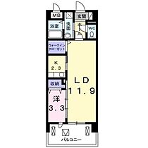 天瀬ハイマート  ｜ 岡山県岡山市北区天瀬（賃貸マンション1LDK・6階・43.94㎡） その2