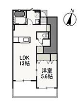 クラウンフィールドＮ　Ｄ  ｜ 岡山県岡山市北区撫川（賃貸アパート1LDK・1階・47.51㎡） その2