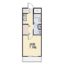 シャンティ吉備C棟  ｜ 岡山県岡山市北区庭瀬（賃貸アパート1K・2階・23.40㎡） その2