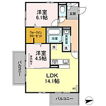 アフレシア浜  ｜ 岡山県岡山市中区浜1丁目（賃貸アパート1LDK・3階・59.92㎡） その2