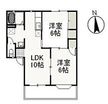 グラシア妹尾  ｜ 岡山県岡山市南区妹尾（賃貸アパート2LDK・1階・48.03㎡） その2