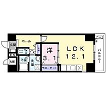 グランツコート　II  ｜ 岡山県岡山市北区富田町2丁目（賃貸マンション1LDK・1階・41.87㎡） その2