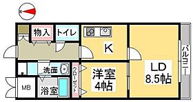 サダーズ伊福町  ｜ 岡山県岡山市北区伊福町1丁目（賃貸マンション1LDK・1階・39.75㎡） その2