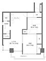 メゾン・ド岡文舘4階7.7万円