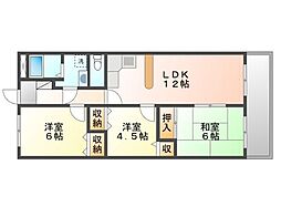 間取図画像 3LDK