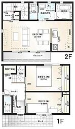 伊島戸建賃貸住宅 2LDKの間取図画像