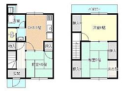 グリーンコーポラス 3DKの間取図画像