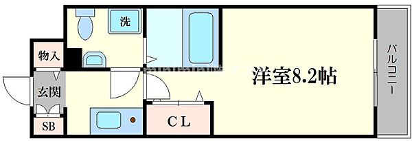 プラディオ森小路セレニテ 706｜大阪府大阪市旭区新森1丁目(賃貸マンション1K・7階・25.00㎡)の写真 その2