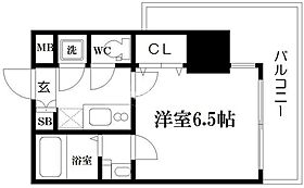 ＷＯＢ京橋 407 ｜ 大阪府大阪市城東区蒲生2丁目10-31（賃貸マンション1K・4階・22.64㎡） その2