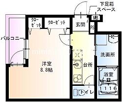 フジパレス新森古市 201 ｜ 大阪府大阪市城東区古市3丁目12-12（賃貸アパート1K・2階・30.09㎡） その2