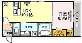 AUREA 202 ｜ 大阪府大阪市北区本庄西2丁目12-4（賃貸アパート1LDK・2階・41.85㎡） その2