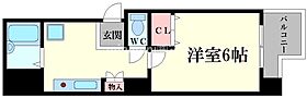 シャトー京橋 705 ｜ 大阪府大阪市都島区東野田町4丁目3番24号（賃貸マンション1K・7階・22.00㎡） その2