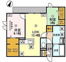 FlouichII 101 ｜ 大阪府大阪市旭区太子橋1丁目（賃貸アパート2LDK・1階・58.29㎡） その2