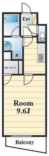 プレジール・K ｜神奈川県伊勢原市板戸(賃貸マンション1K・3階・33.25㎡)の写真 その2