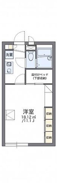 レオパレスラフィネII 207｜神奈川県厚木市下依知(賃貸アパート1K・2階・26.49㎡)の写真 その2