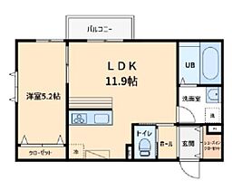 ブランメゾンＢ  ｜ 神奈川県伊勢原市石田（賃貸アパート1LDK・2階・41.28㎡） その2