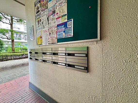 郵便受けも、き...