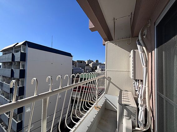 朝の澄んだ空気...