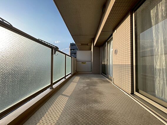 朝の澄んだ空気...