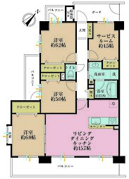 間取図画像 3SLDK