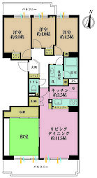 間取図画像 4LDK