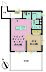 間取り：1LDK、専有面積39.03m2