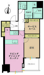 間取図画像 1SLDK