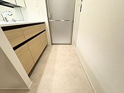 十分な広さの脱衣所。