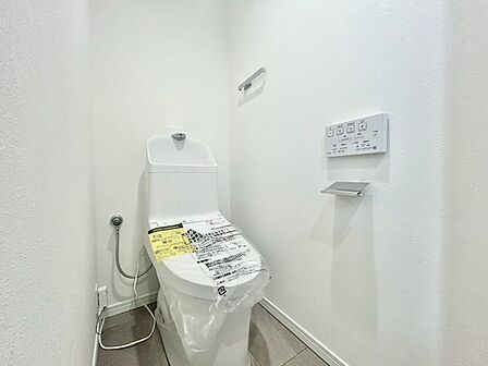 清潔感の高いお手洗い。