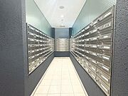 郵便受けも、きちんと管理されています。