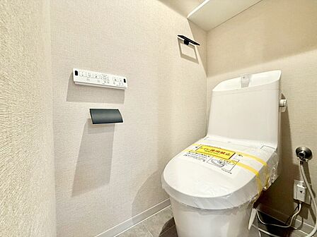 清潔感の高いお手洗い。